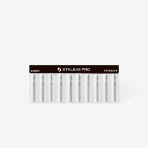 Pointed "Flame", Blue, Head Diameter 2.1 Mm, Working Part 8 Mm