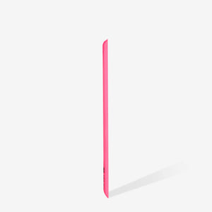 A pink plastic nail file base with beveled edges, marked with the brand STALEKS PRO and the model EXPERT 20s.