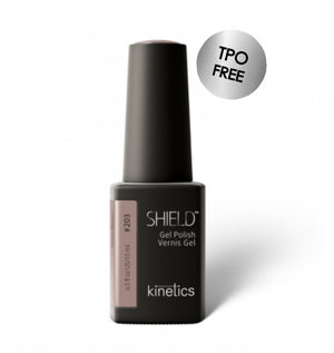 Kinetics Shield Gel Polish bottle on a white background