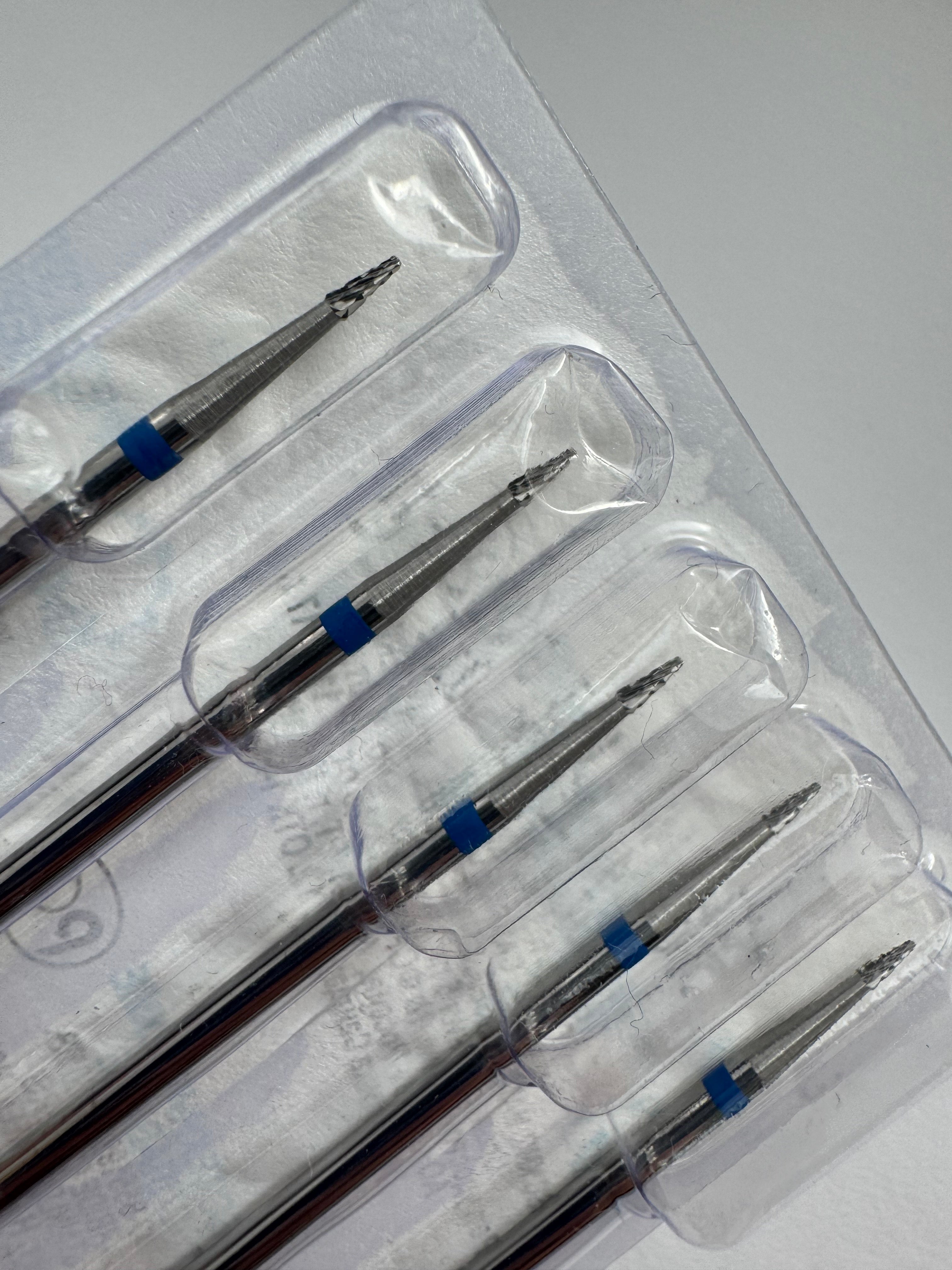 Hardmetalen frees Cone (blauwe ring) ø1,4 mm