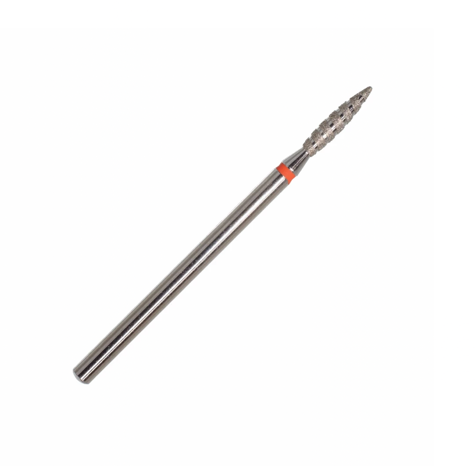 Diamond Bit Flame TORNADO Normal (red ring) ø1.8 mm