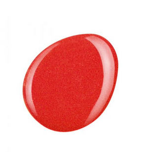 A bottle of Kinetics #522 Shield Professional Gel Polish in orange color with a black cap and label.