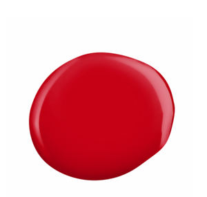 A bottle of SHIELD brand gel polish in a color named Kinetics #021 Victory, with a red cap and a label that includes the product name and brand logo.