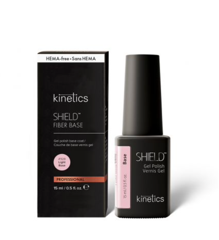 Kinetics shield fibre base in light rose colour