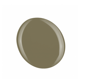 Solid olive green color swatch on a white background