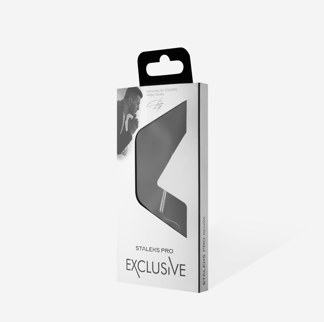Packaged product with 'Staleks Pro Exclusive' branding on a white background