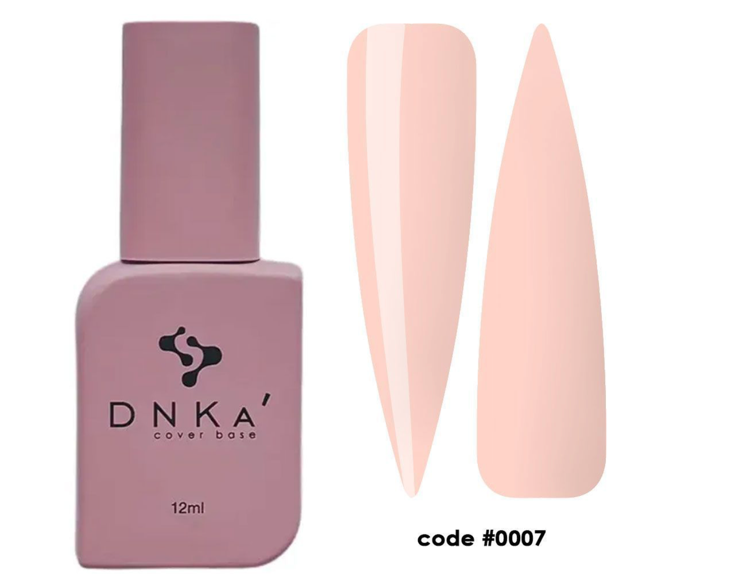 dnka nude fast gel in a pink bottle