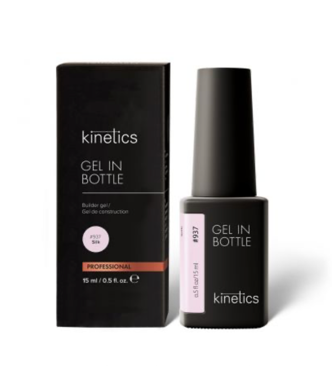 Kinetics gel in bottle oil in pink color