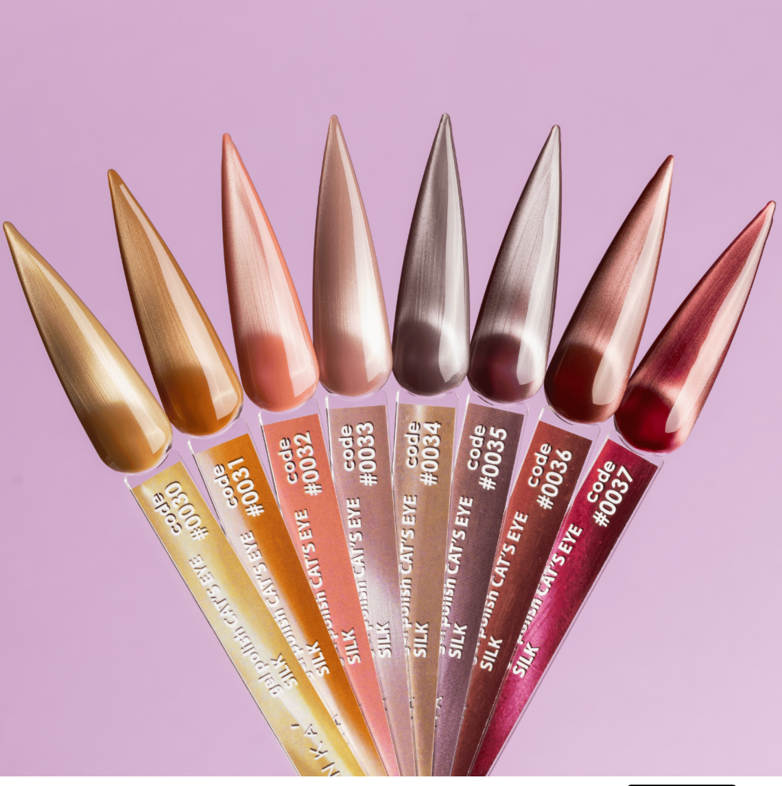 dnka silk cat eye gel polish palette