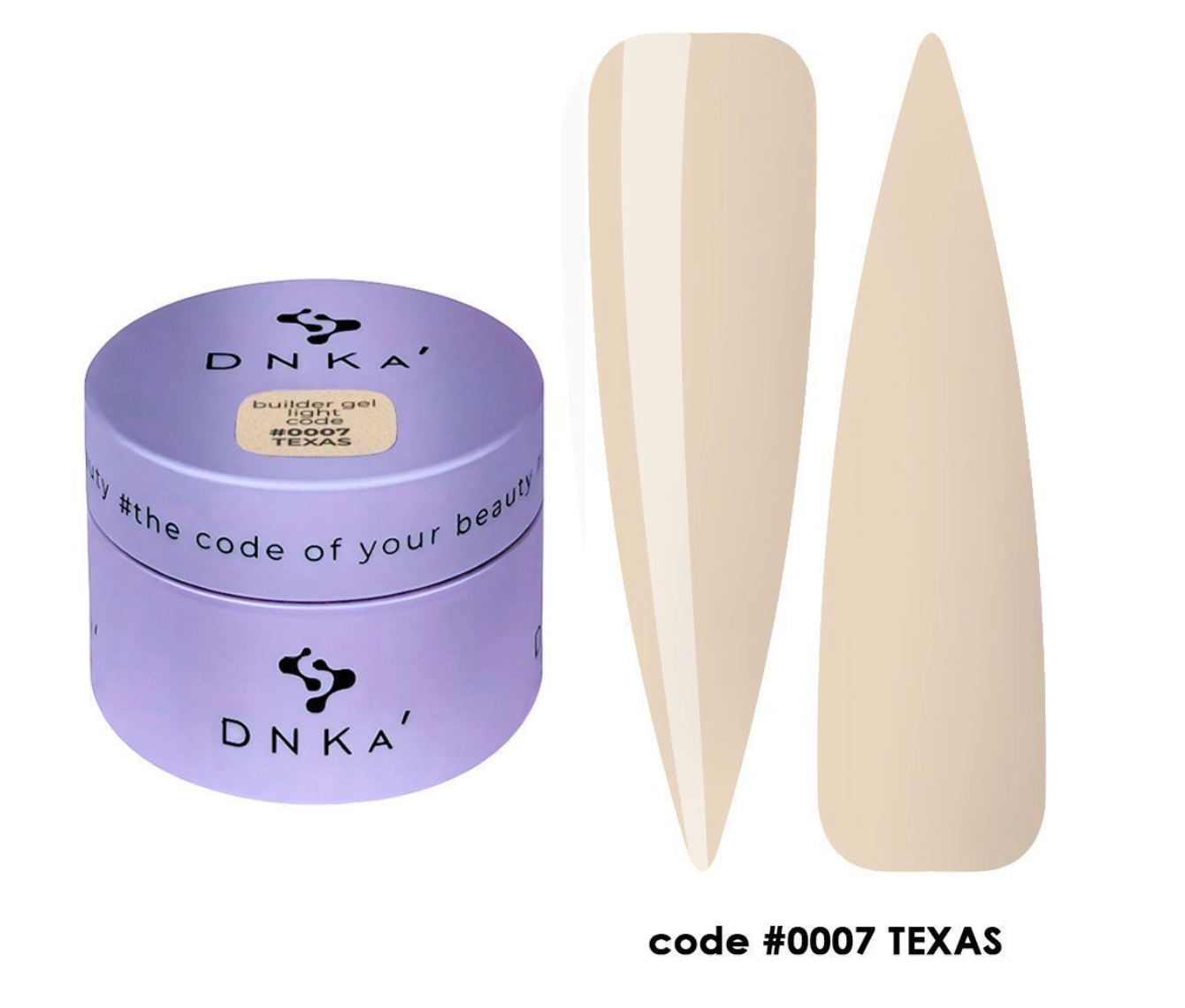 DNKa' Builder Gel Light #0007 Texas 30 ml