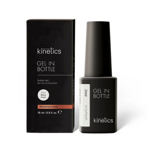Kinetics gel in bottle milky frost color