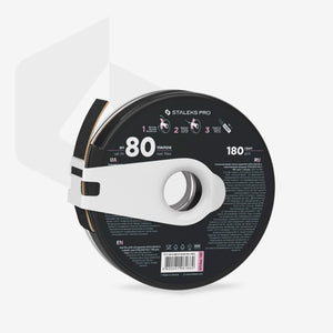 180 grit Disposable Abrasive Tape PapmAm Exclusive In A Plastic Case Staleks Pro