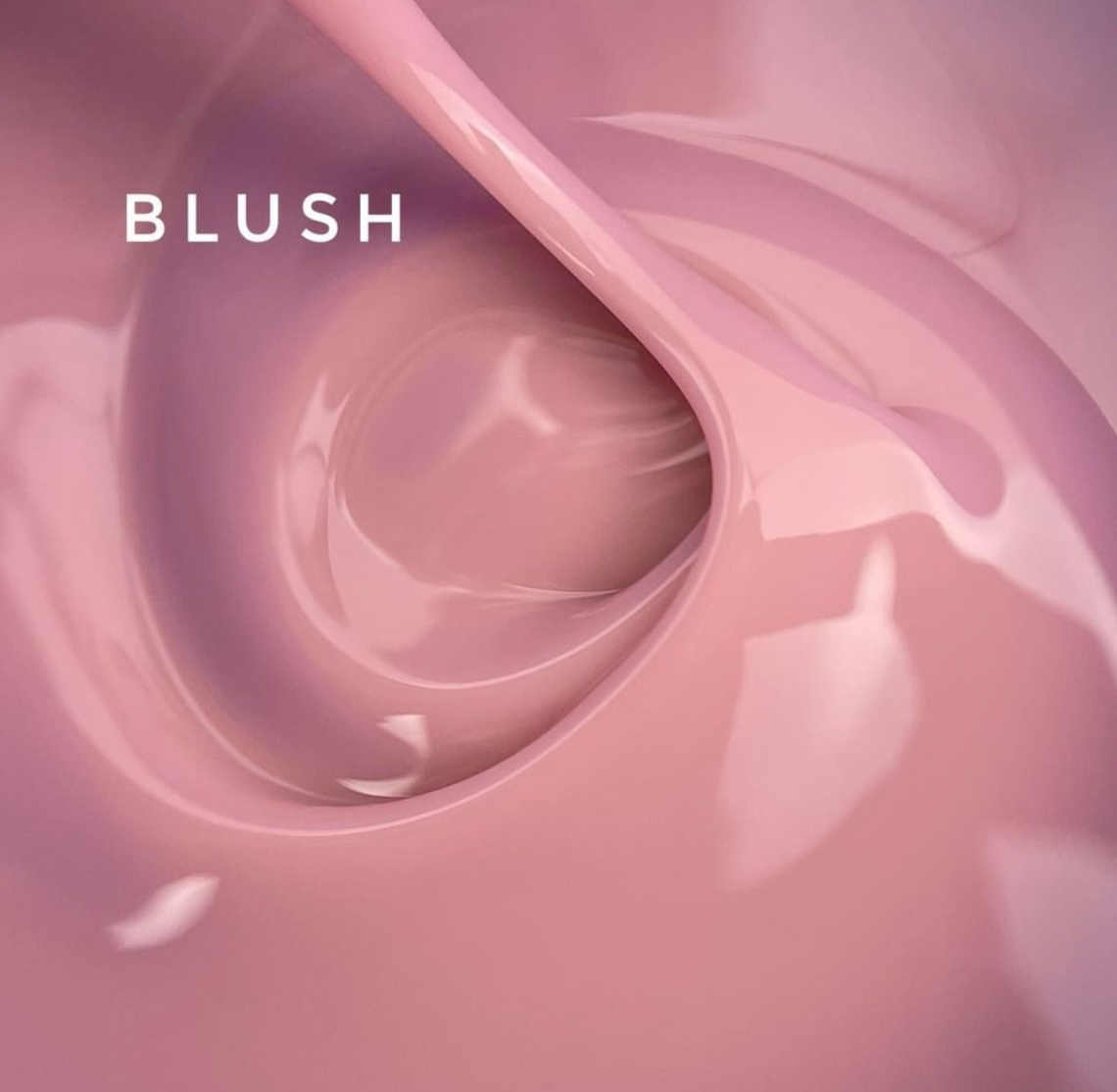 Close-up of light pink TOUCH Cover Base Delicate showing creamy texture and glossy finish