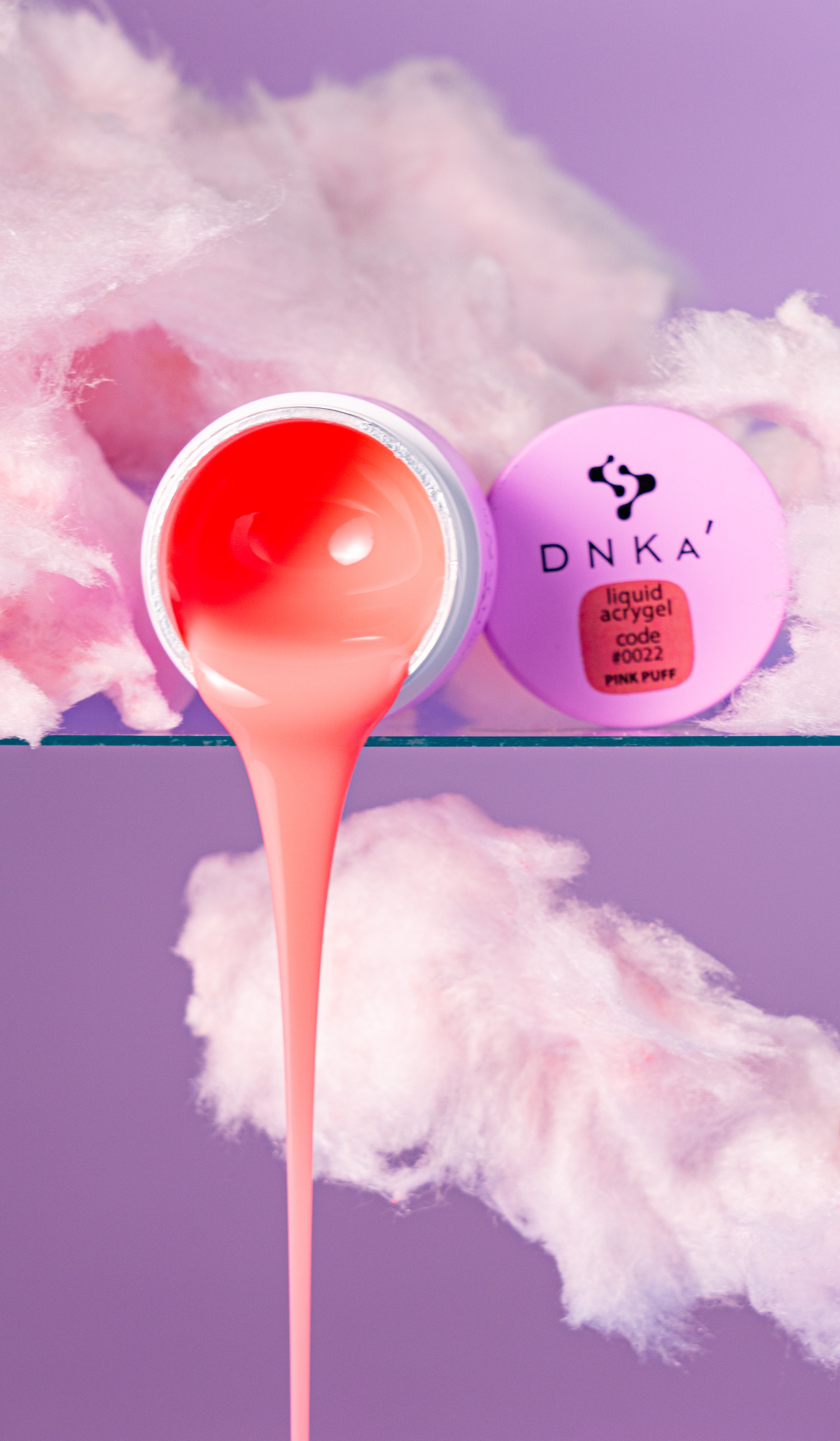 DNKa' Liquid Acrygel #0022 Roze Puff 15 ml