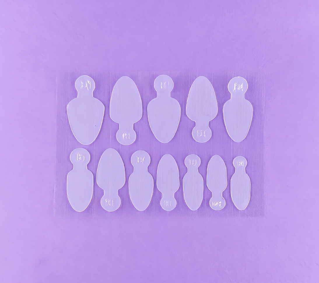 DNKa' Professional nail molds, 36pcs #0003