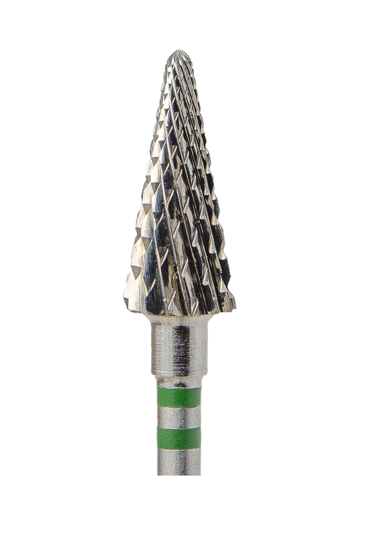 Carbide nail drill bit LEFT handed (green ring) ø6.0 mm