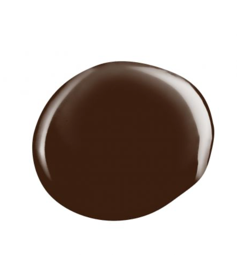 Brown color swatch on a white background