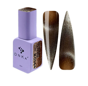 DNKA nail polish bottle with a gradient nail display on a white background