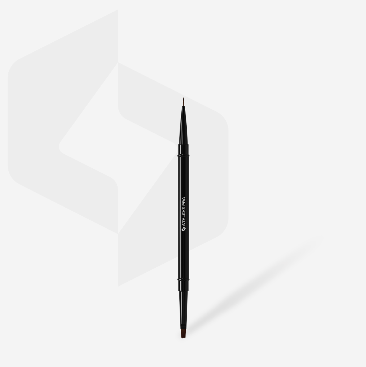 Black eyeliner pen on a white background