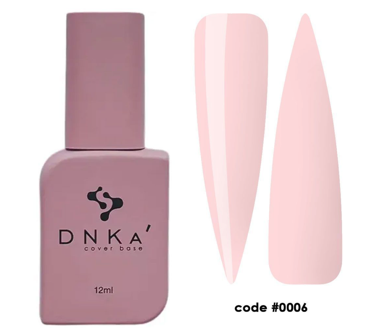 DNKA nude fast gel in a pink bottle