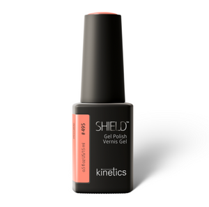 Kinetics Shield Gel Polish bottle on a white background