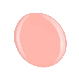Pink nail polish swatch on a white background