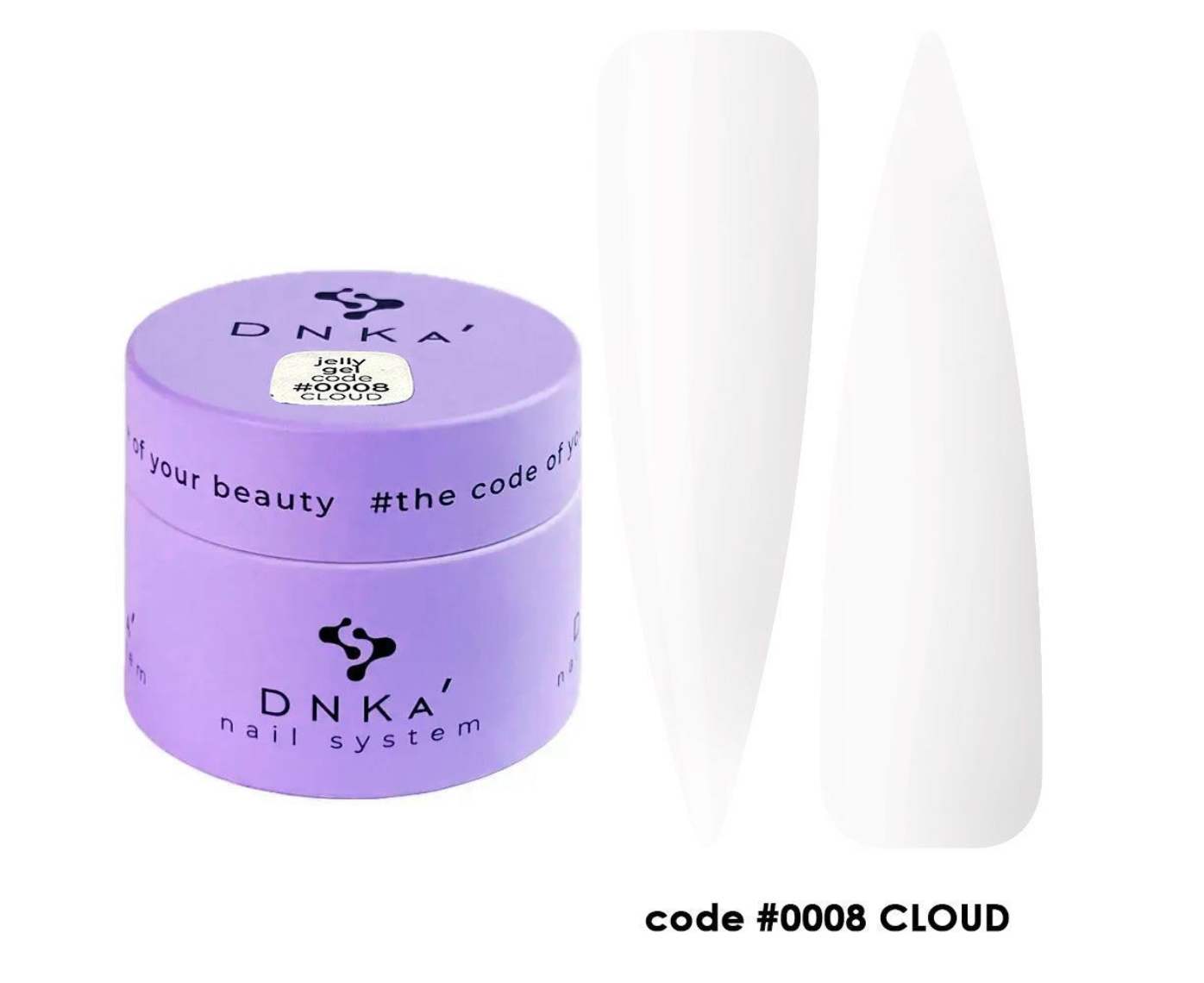 DNKa' Jelly Gel #0008 Cloud 15 ml
