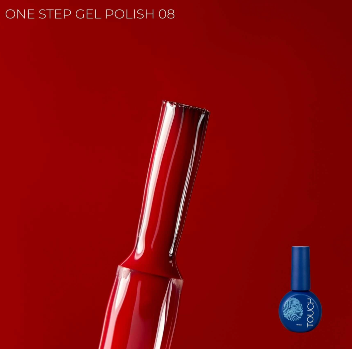 red gel polish