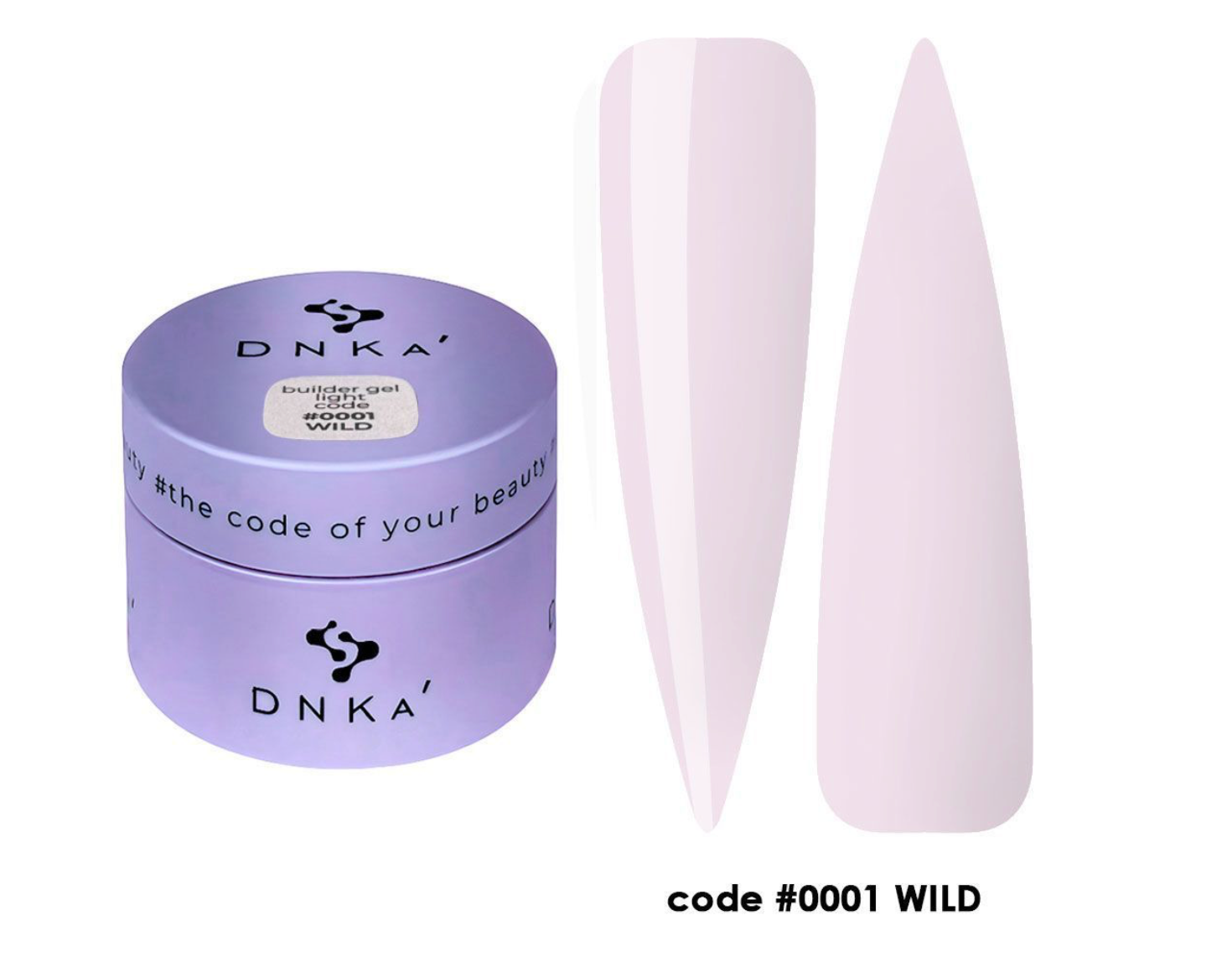 DNKa' Builder Gel Light #0001 Wild 30 ml