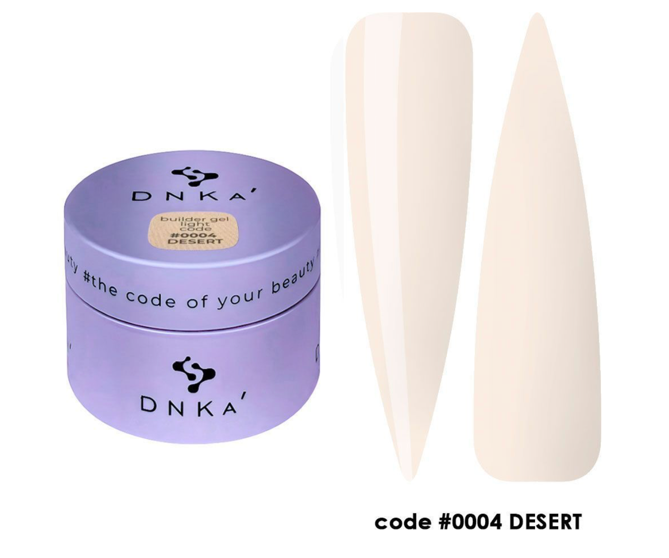 DNKa' Builder Gel Light #0004 Desert 30 ml