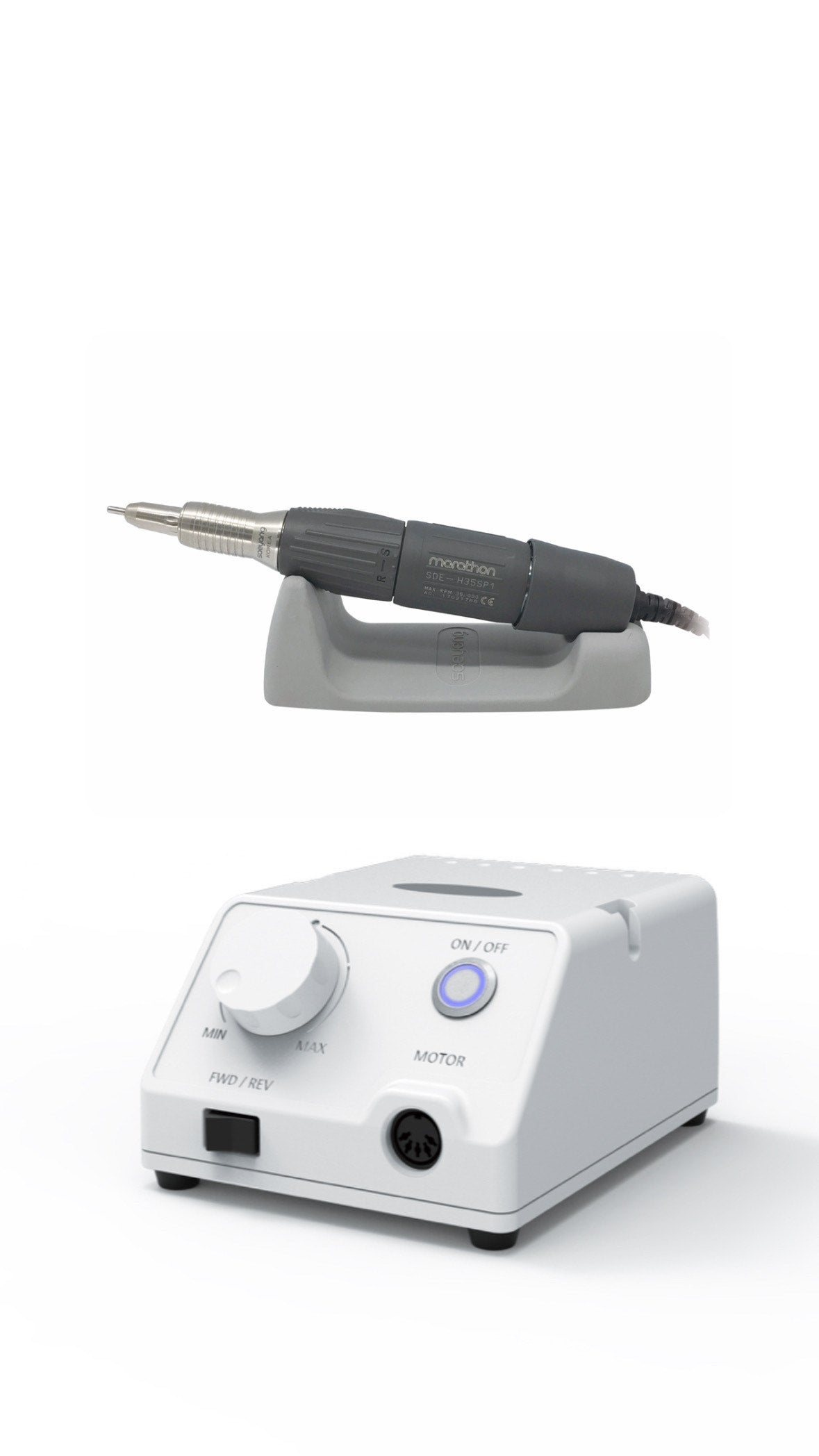 Marathon Escort-III with grey H35SP1 handpiece (35,000 rpm)